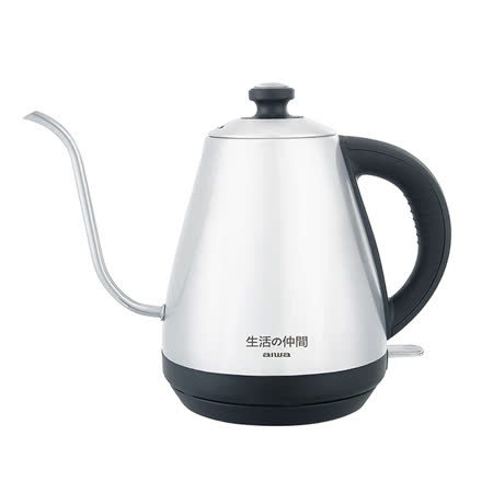 愛華 ★AIWA 1.0L不鏽鋼細口溫度計快煮壺 EK110410SR